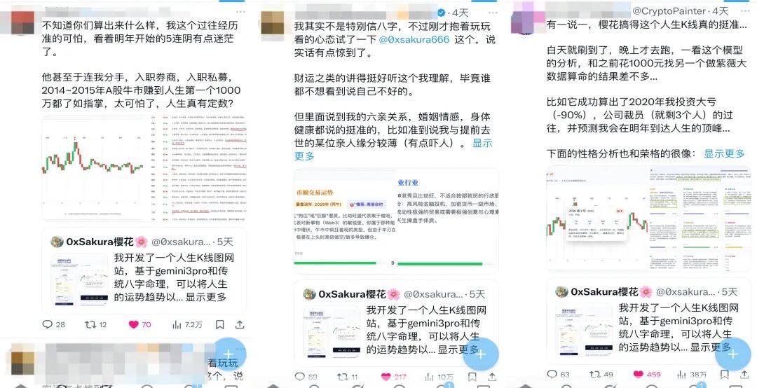 用AI“量化”命运，实测全网曝光超千万的“人生K线图”