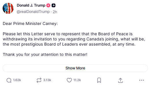 79岁的特朗普生气了,达沃斯后,狂发80条帖子…